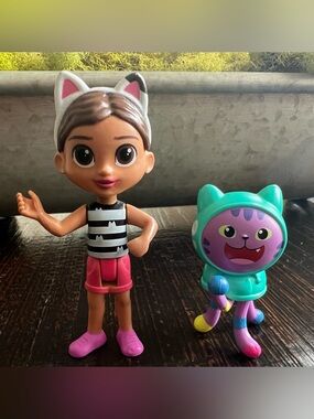 Gabby's Dollhouse PVC Figures Toppers Doll DJ Catnip Cat Replacement